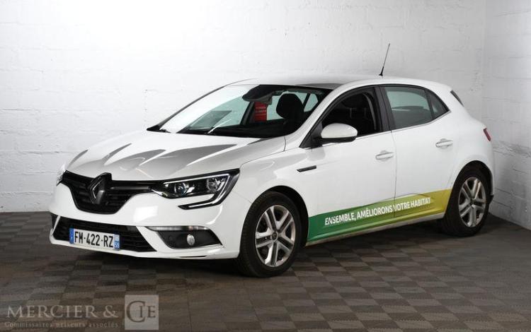 RENAULT MEGANE BUSINESS BLUE DCI 115 EDC BLANC FM-422-RZ