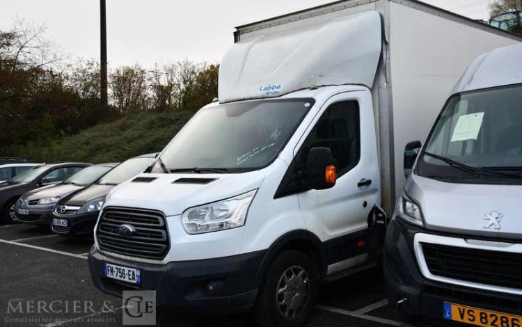 FORD TRANSIT 2.0 ECO BLUE 130CV FOURGON 20M3 HAYON BLANC FM-756-EA