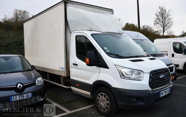 FORD TRANSIT 2.0 ECO BLUE 130CV FOURGON 20M3 HAYON BLANC FM-756-EA