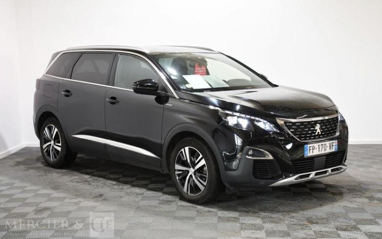 PEUGEOT 5008 GT LINE BLUEHDI 130 S&S NOIR FP-170-VF