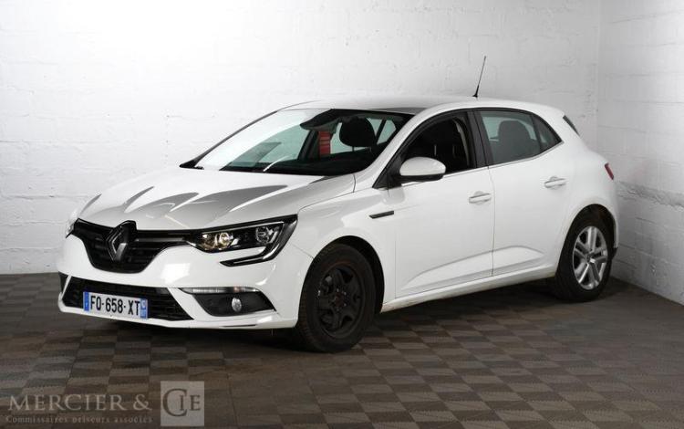 RENAULT MEGANE IV 1,5 BLUE DCI 115 BUSINESS BLANC FQ-658-XT