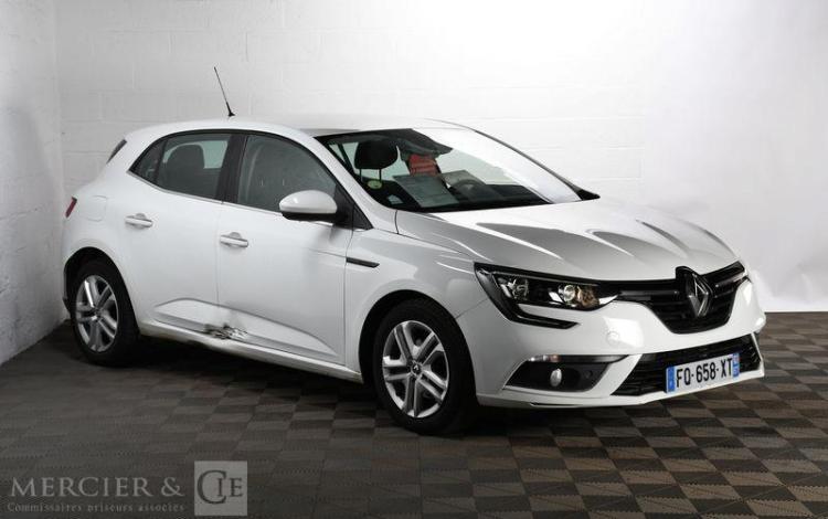 RENAULT MEGANE IV 1,5 BLUE DCI 115 BUSINESS BLANC FQ-658-XT