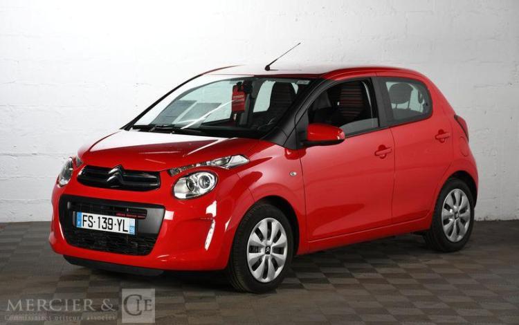 CITROEN C1 VTi 72CH S&S FEEL 5P ROUGE FS-139-YL