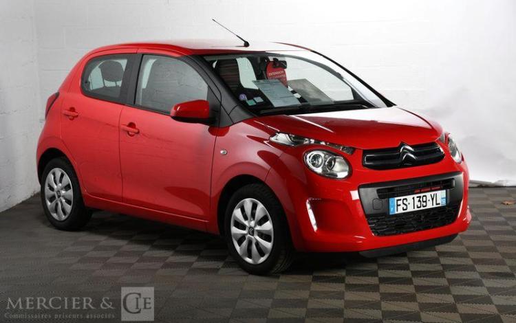 CITROEN C1 VTi 72CH S&S FEEL 5P ROUGE FS-139-YL