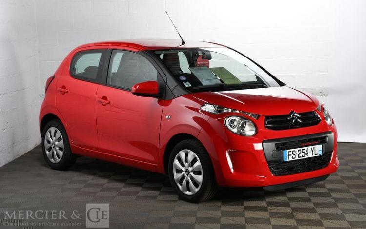 CITROEN C1 VTi 72CH S&S FEEL 5P ROUGE FS-254-YL