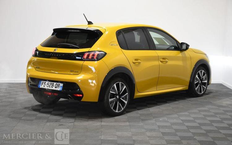 PEUGEOT 208 JAUNE FS-528-QR