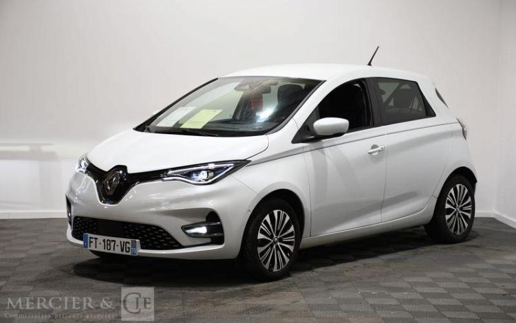 RENAULT ZOE E-TECH ELEC EXCEPTION R135 ACHAT INTEGRAL BLANC FT-187-VG