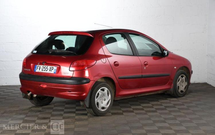 PEUGEOT 206 XR PRESENCE ROUGE FV-255-XP