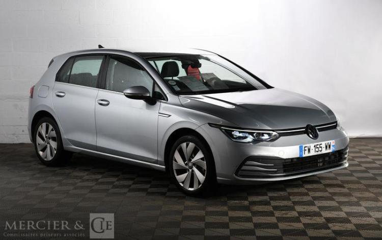 VOLKSWAGEN GOLF 8 2,0 TDI 150CH DSG7 STYLE GRIS FW-155-WW