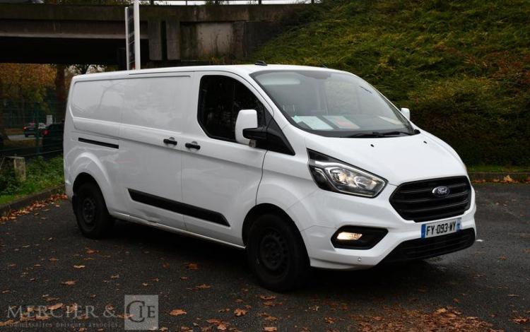 FORD TRANSIT CUSTOM L2H1 2.0 130CH ECOBLUE BLANC FY-093-WY