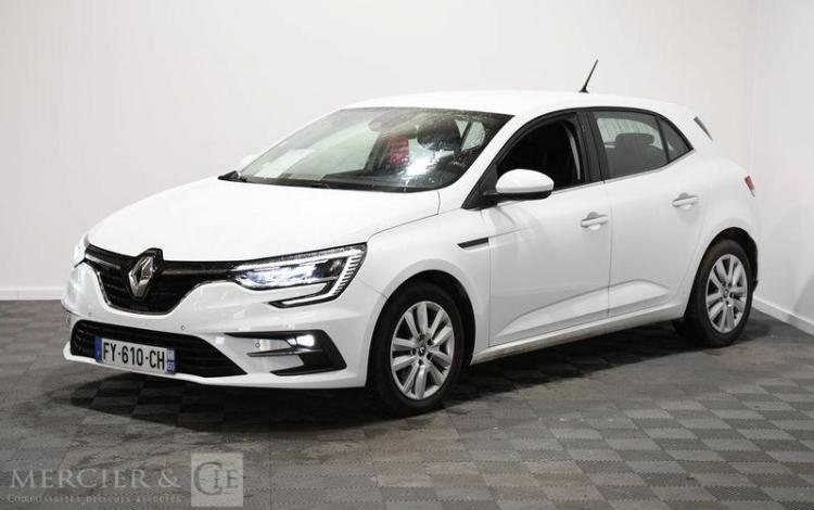 RENAULT MEGANE BERLINE BUSINESS BLUE DCI 115 BLANC FY-610-CH