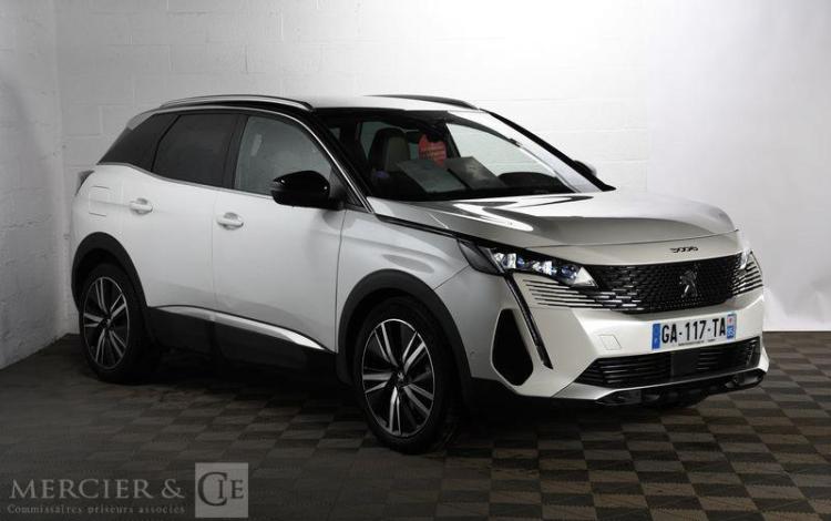 PEUGEOT 3008 H225 GT PACK BLANC GA-117-TA