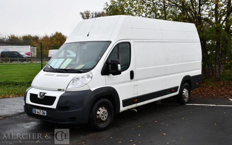 PEUGEOT BOXER L3H3 3,0 HDI 160CH BLANC GB-447-DW