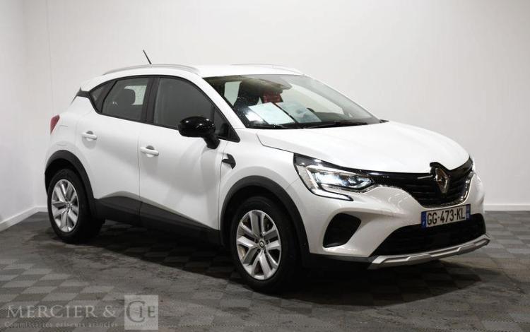 RENAULT CAPTUR BUSINESS TCE 100 GPL BLANC GG-473-KL