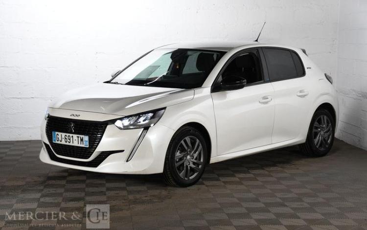 PEUGEOT 208 STYLE PURETECH 75 S&S BVM5 BLANC GJ-691-TM