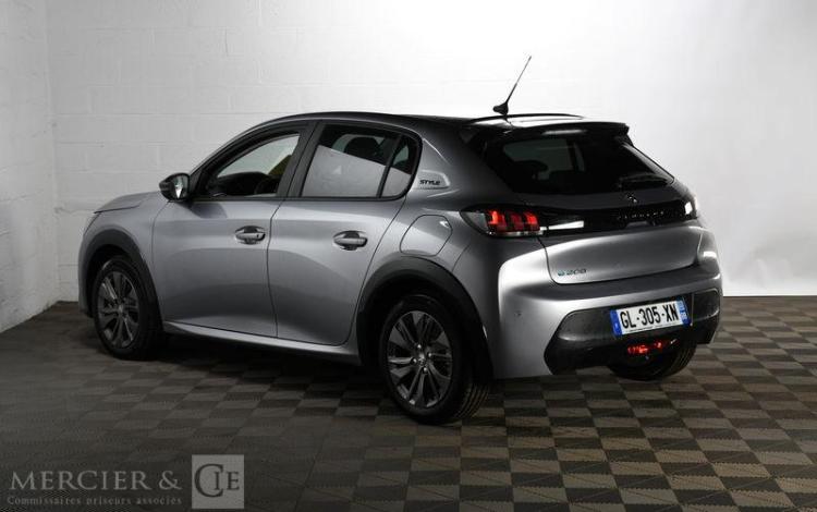 PEUGEOT e-208 STYLE GRIS GL-305-XN