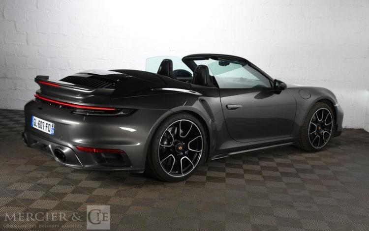 PORSCHE 911 TURBO S CABRIOLET GRIS GL-607-FD