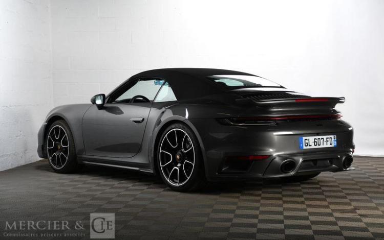 PORSCHE 911 TURBO S CABRIOLET GRIS GL-607-FD