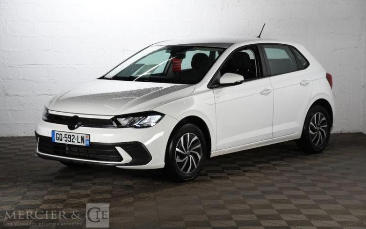 VOLKSWAGEN POLO 1,0 MPI 80CH BVM5 BLANC GQ-592-LN