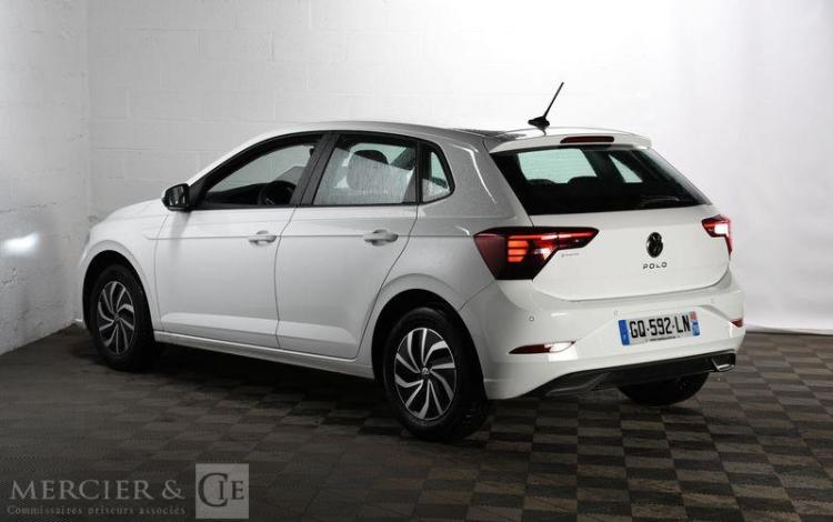 VOLKSWAGEN POLO 1,0 MPI 80CH BVM5 BLANC GQ-592-LN