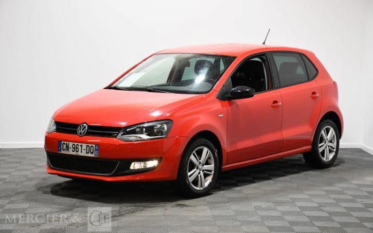 VOLKSWAGEN POLO 1,6 TDI 90 MATCH ROUGE CN-961-DQ