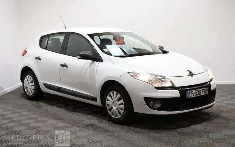 RENAULT MEGANE BERLINE AUTHENTIQUE DCI 90 ECO2 BLANC CR-530-FD