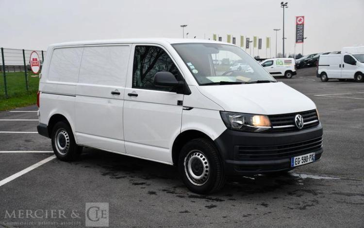 VOLKSWAGEN TRANSPORTER TDI 140CH BUSINESS LINE BLANC EG-590-PX