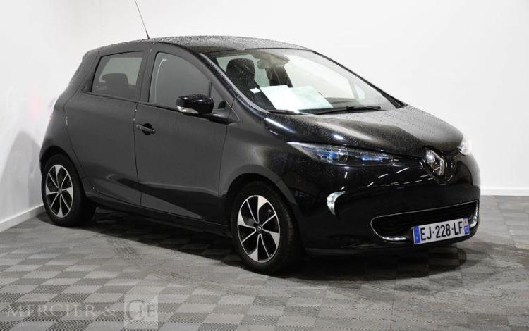 RENAULT ZOE INTENS Q90 CHARGE RAPIDE NOIR EJ-228-LF