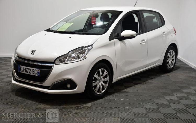 PEUGEOT 208 1,6 BLUE HDI 75 ACTIVE BLANC EJ-672-BC