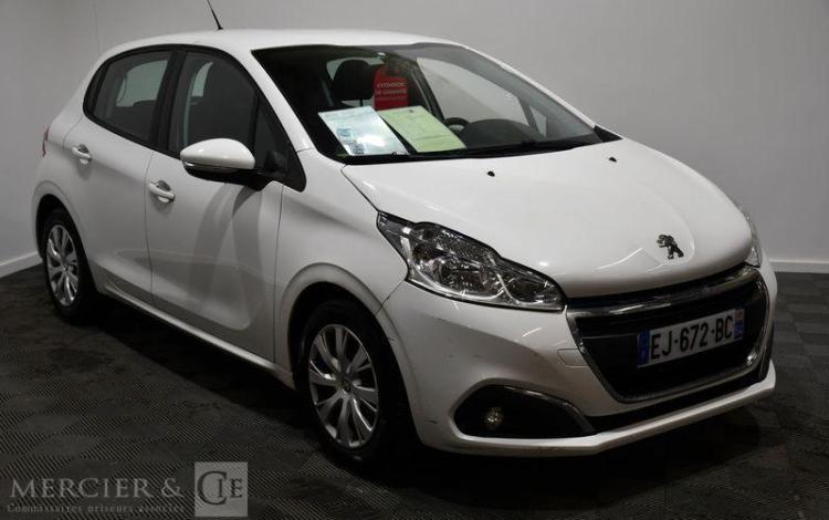 PEUGEOT 208 1,6 BLUE HDI 75 ACTIVE BLANC EJ-672-BC