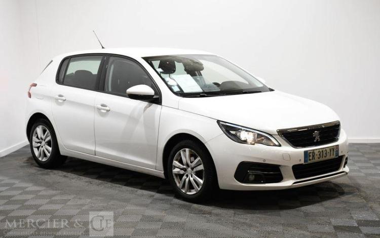 PEUGEOT 308 BLANC ER-313-YY