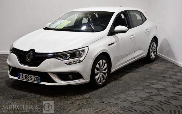 RENAULT MEGANE BLANC FA-886-ZR