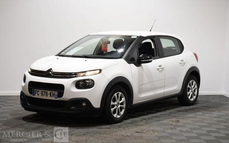 CITROEN C3 STE BLUEHDI 100CH S&S FEEL BVM6 5P BLANC FC-976-KH