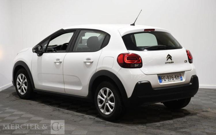 CITROEN C3 STE BLUEHDI 100CH S&S FEEL BVM6 5P BLANC FC-976-KH