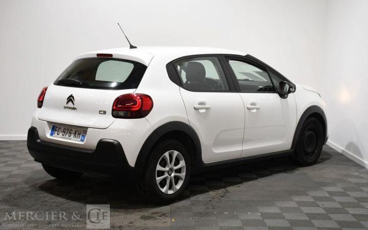 CITROEN C3 STE BLUEHDI 100CH S&S FEEL BVM6 5P BLANC FC-976-KH