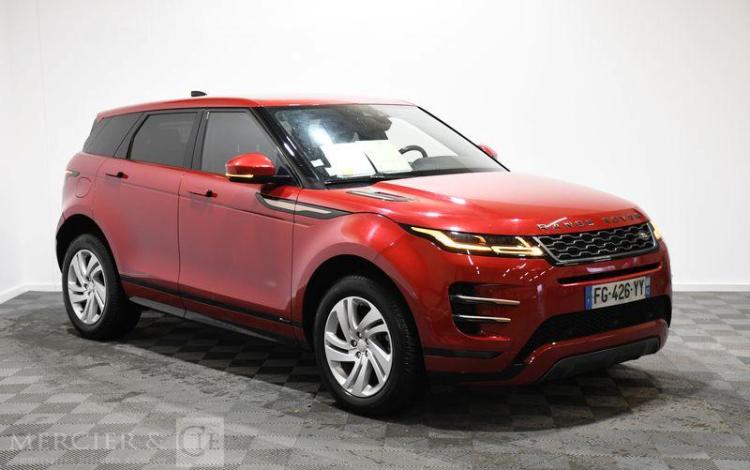 LAND ROVER EVOQUE 2,0D 150CH HYBRID MHEV R-DYNAMIC S 4WD BVA ROUGE FG-426-YY