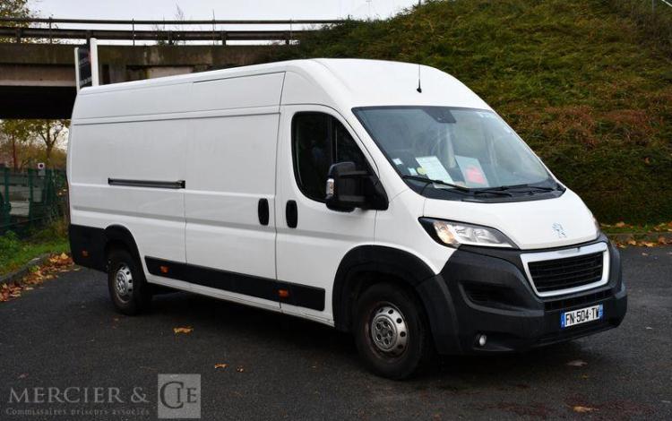 PEUGEOT BOXER L4H2 2,2 BLUEHDI 140CH ASPHALT BLANC FN-504-TW