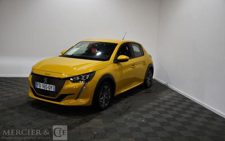 PEUGEOT e-208 138CH ALLURE JAUNE FQ-165-QY