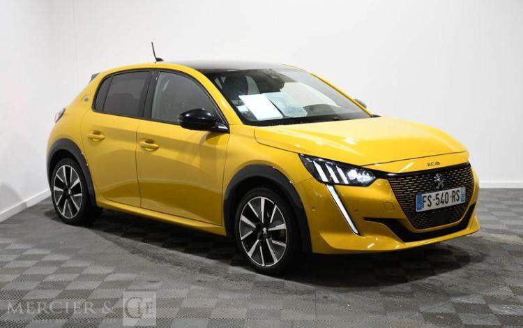 PEUGEOT e-208 GT JAUNE FS-540-RS