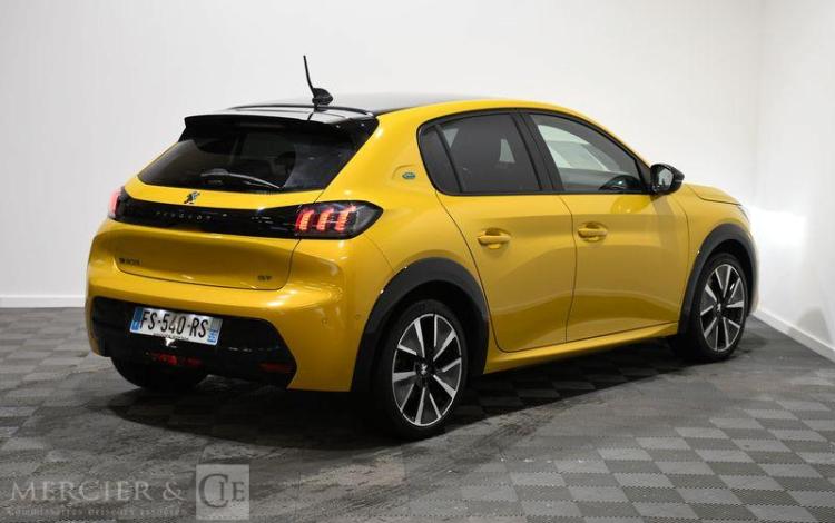 PEUGEOT e-208 GT JAUNE FS-540-RS