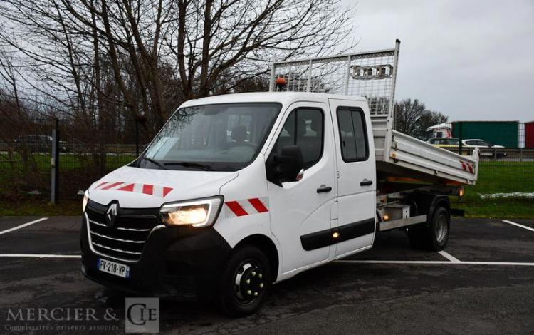 RENAULT MASTER DOUBLE CAB RJ3500 L4 DCI 130 BLANC FV-218-VP