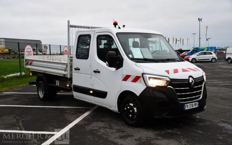 RENAULT MASTER DOUBLE CAB RJ3500 L4 DCI 130 BLANC FV-218-VP