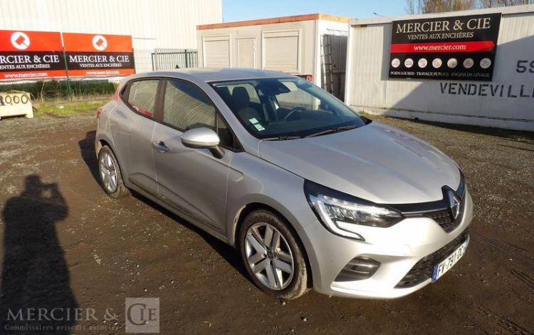 RENAULT CLIO BUSINESS REVERSIBLE TCE 100 X-TRONIC – 60290 KMS – ANNEE 2020 GRIS FV-791-DC