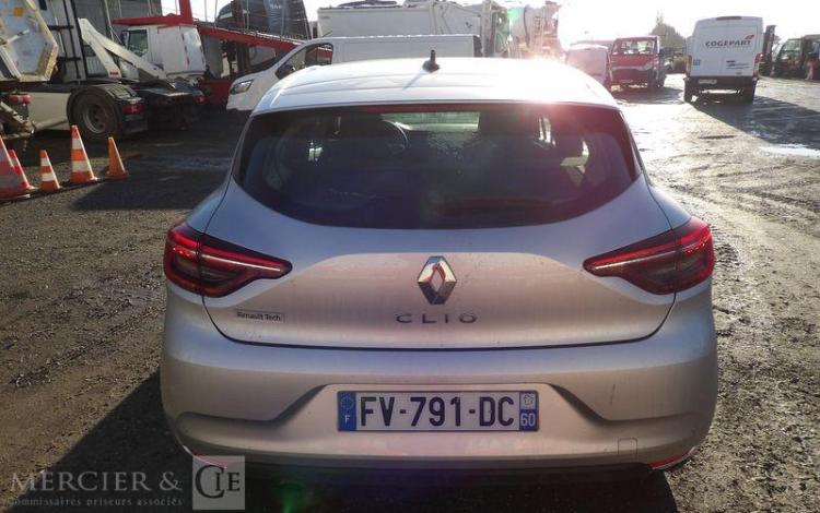 RENAULT CLIO BUSINESS REVERSIBLE TCE 100 X-TRONIC – 60290 KMS – ANNEE 2020 GRIS FV-791-DC