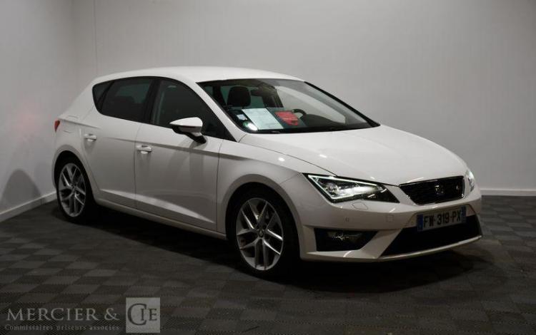 SEAT LEON 2,0 TDI184 FAP FR S&S BLANC FW-319-PX