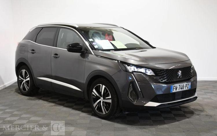 PEUGEOT 3008 HYBRID 225 GT GRIS FW-746-PZ