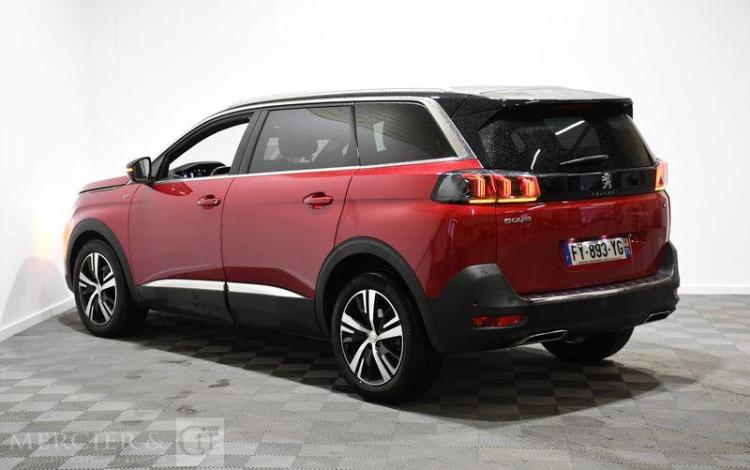 PEUGEOT 5008 GT 2.0 BLUEHDI 180 EAT8 ROUGE FY-893-YG