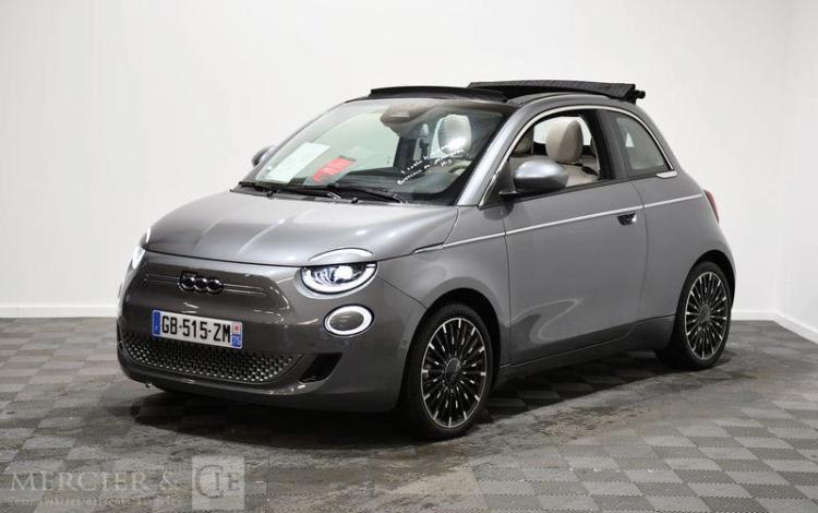 FIAT 500e CABRIO LA PRIMA 120CH 42kWh GRIS GB-515-ZM