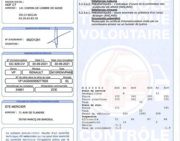 RENAULT ZOE e-TECH R110 LIFE ACHAT INTEGRAL BLANC GC-928-CV