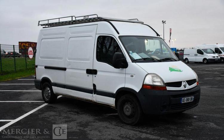 RENAULT MASTER FOURGON F3500 DCI 120 GALERIE ATTELAGE BLANC GE-080-DB